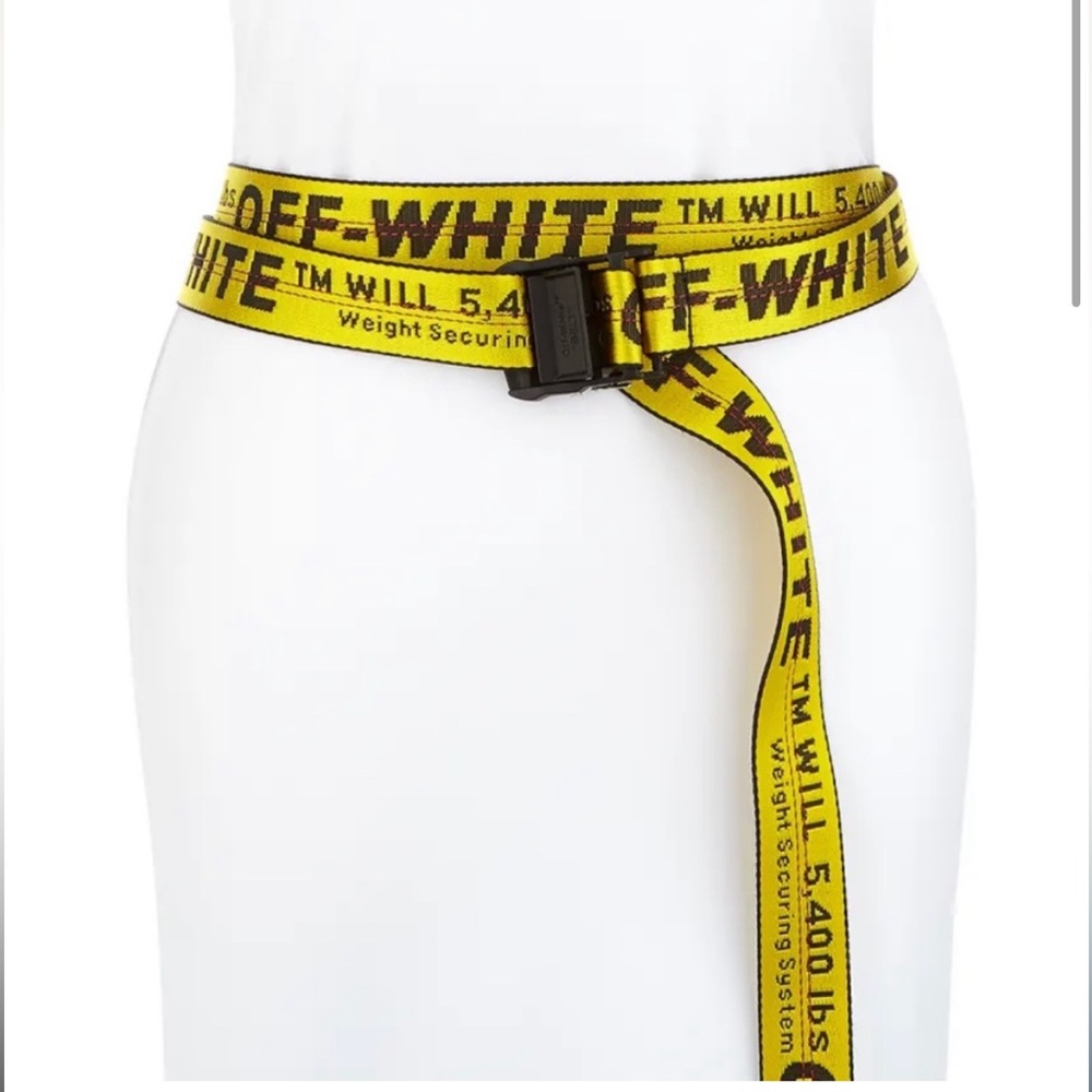 OFF-WHITE LOGO BELT